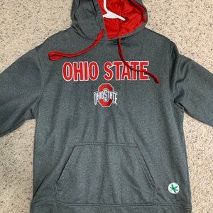 Mens Red/Scarlet and Gray Large OSU Sweatshirt